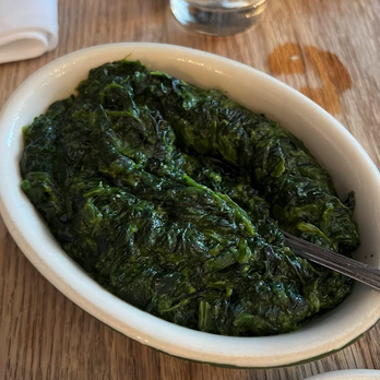 Peter Luger - creamed spinach - Steakhouses Near Me - Brooklyn, New York Peter Luger - creamed spinach - Steakhouses Near Me - Brooklyn, New York