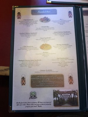 Menu photo 8 The Brown Lantern Live Oak, FL