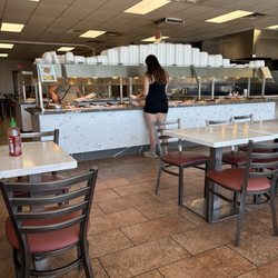 Sun's Mongolian BBQ - The plain but clean restaurant.