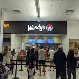 Wendys in the Port Saint Lucie service plaza