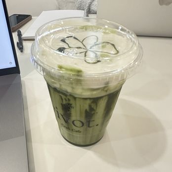 Vivot Craft Cafe - Matcha with Cheese foam - Bubble Tea Near Me - Fullerton, California Vivot Craft Cafe - Matcha with Cheese foam - Bubble Tea Near Me - Fullerton, California