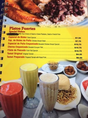 Menu photo 7 El Rey De Las Fritas Hialeah, FL