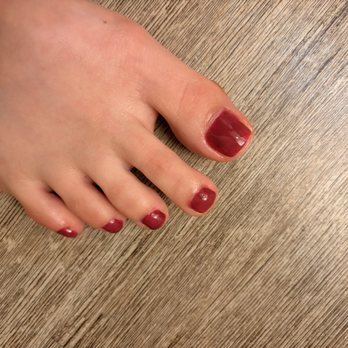 Cheri Nail Bar - Uneven application of polish - Nail Salons Near Me - Fullerton, California Cheri Nail Bar - Uneven application of polish - Nail Salons Near Me - Fullerton, California
