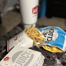 Jack in the Box - My food from late night Jack in the Box.