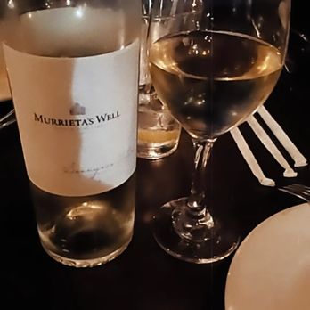 Ah' Pizz -  glass of wine and a bottle of wine - Pizza Near Me - Montclair, New Jersey