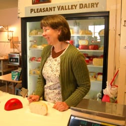 Pleasant Valley Dairy - Tasting makes you want to buy a variety of Pleasant Valley's cheeses.