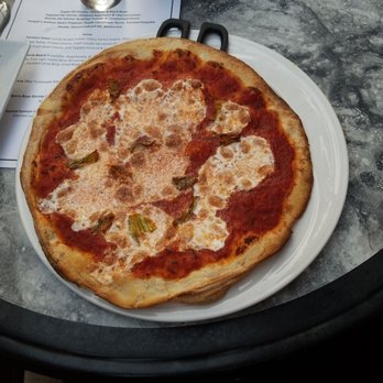 Osteria 166 - Squash blossom and burrata pizza - Italian Near Me - Buffalo, New York