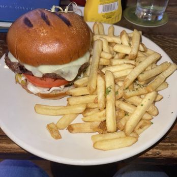 The James Joyce Irish Pub & Restaurant - bison burger - Irish Pub Near Me - Baltimore, Maryland