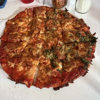 Vito & Nick's Pizzeria - Pepperoni, sausage and spinach. CASH ONLY. If you forget, go across the street to the dollar tree. They do C/B up to $50. - Pizza Near Me - Chicago, Illinois Vito & Nick's Pizzeria - Pepperoni, sausage and spinach. CASH ONLY. If you forget, go across the street to the dollar tree. They do C/B up to $50. - Pizza Near Me - Chicago, Illinois