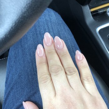 Gossip & Co Nail Spa - Oval shape, powder color 145 (bare) - Nail Salons Near Me - Cypress, Texas Gossip & Co Nail Spa - Oval shape, powder color 145 (bare) - Nail Salons Near Me - Cypress, Texas