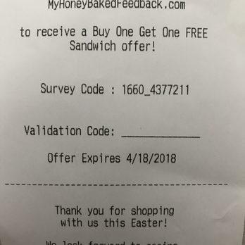 The Honey Baked Ham - BOGO coupon - Delis Near Me - Raleigh, North Carolina The Honey Baked Ham - BOGO coupon - Delis Near Me - Raleigh, North Carolina