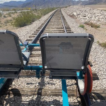 Las Vegas Rail Bikes - This is the rail bike just cruising along! - Bike tours Near Me - Boulder City, Nevada Las Vegas Rail Bikes - This is the rail bike just cruising along! - Bike tours Near Me - Boulder City, Nevada