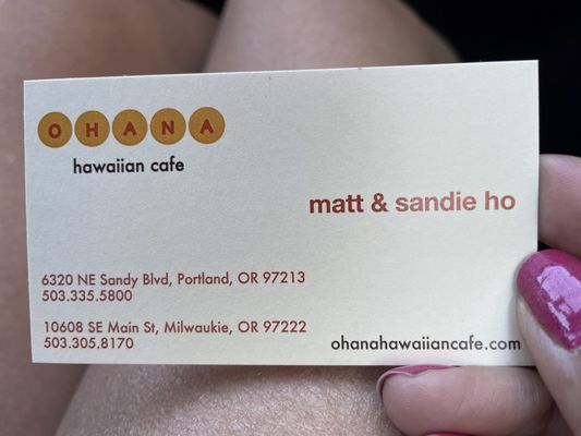 Ohana Hawaiian Cafe by null