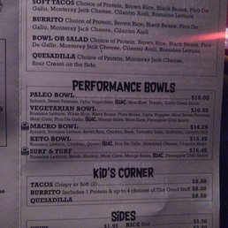 Menu Menu