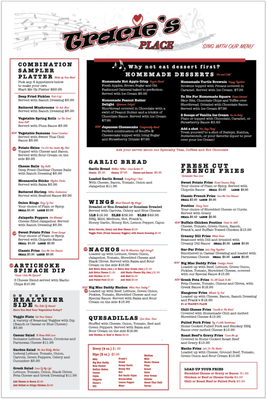 Menu photo 8 Tracie's Place Restaurant & Karaoke Hamilton, ON Menu photo 8 Tracie's Place Restaurant & Karaoke Hamilton, ON