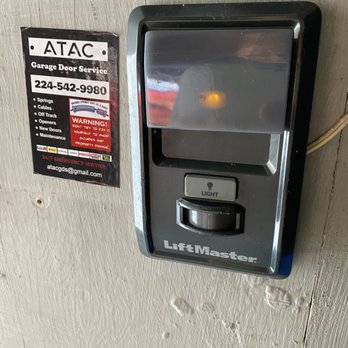 Atac Garage Door Service - Gave us an upgraded wall button for free. - Garage Door Services Near Me
