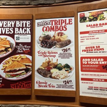 Sizzler - Menu September 2025 - Seafood Near Me - Manteca, California