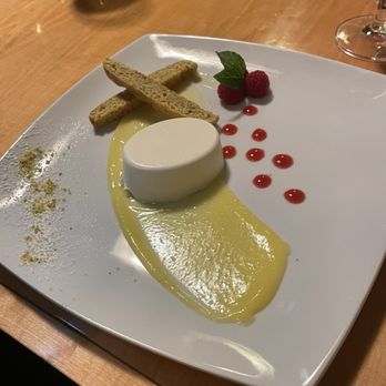 SKADI - Lemon pane cotta and lemon tart with a pistashio biscotti - Modern European Near Me - Mammoth Lakes, California SKADI - Lemon pane cotta and lemon tart with a pistashio biscotti - Modern European Near Me - Mammoth Lakes, California