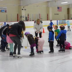 Line Creek Ice Arena - Learn to Skate class, for ages 3-adult!