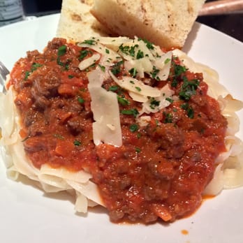 Aurora Bar and Grill - Linguine Bolognese - Aurora Bar and Grill - New American Near Me - Girdwood, Alaska