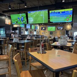 Bar area and sports