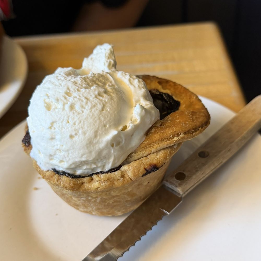 Ogden's North Street Diner - Cherry pie with house made whipped cream - Diners Near Me - Madison, Wisconsin Ogden's North Street Diner - Cherry pie with house made whipped cream - Diners Near Me - Madison, Wisconsin