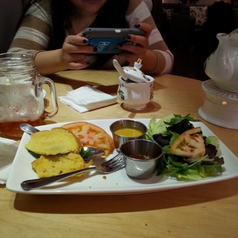 Prince Tea House - The remnants of our meal... I'm kind of disappointed. - Tea Rooms Near Me - Flushing, New York
