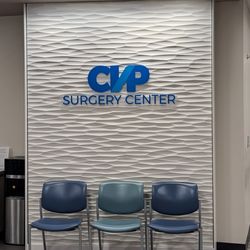 CVP Surgery Center - This is the Business Logo on the wall.  Photo taken May 5, 2026.