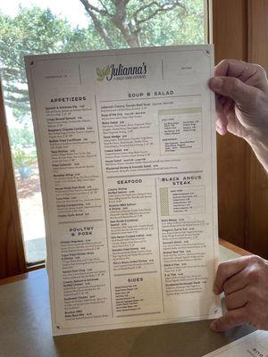 Menu photo 2 Julianna's Restaurant Castroville, TX