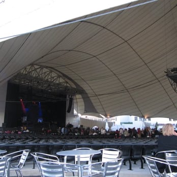 Leader Bank Pavillion - Distance from uncovered metal tables to stage 8/2010 - Stadiums & Arenas Near Me - Boston, Massachusetts Leader Bank Pavillion - Distance from uncovered metal tables to stage 8/2010 - Stadiums & Arenas Near Me - Boston, Massachusetts