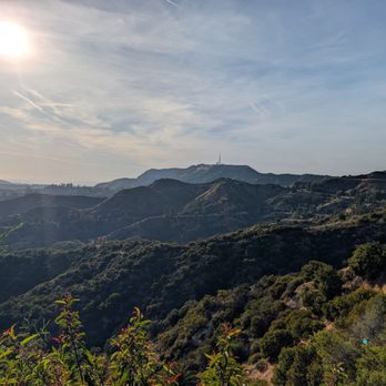 Griffith Observatory - View of the hills and Hollywood Sign - Observatories Near Me - Los Angeles, California