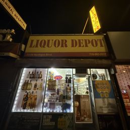 Exterior photo of Liquor Depot - Jackson Heights, New York Exterior photo of Liquor Depot - Jackson Heights, New York