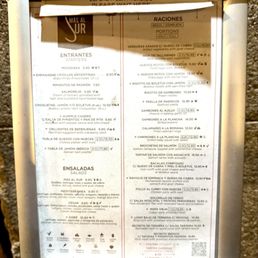 Menu Menu