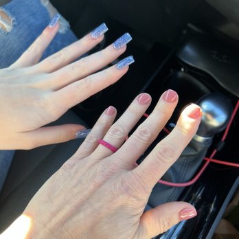 Chic Nails And Spa - My daughter and my nails - Nail Salons Near Me - Sumter, South Carolina