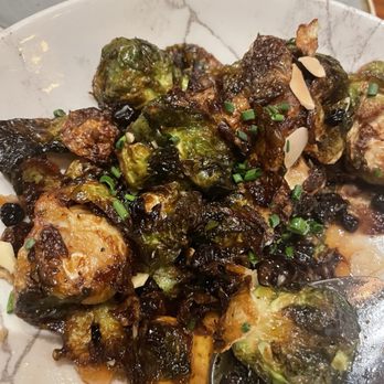 GRANVILLE - Brussels Sprouts - the berries/currants added sweet/savory kicks :P - New American Near Me - Pasadena, California GRANVILLE - Brussels Sprouts - the berries/currants added sweet/savory kicks :P - New American Near Me - Pasadena, California
