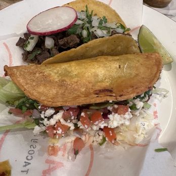 La Tia Tacos and More - Crispy Potato Taco and carne Asada Taco - Tacos Near Me - Foothill Ranch, California