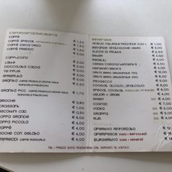 Nebe CoffeeBook - Menu