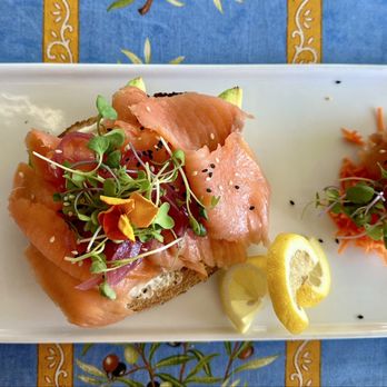 French Bakery - My friend loved her brunch! Isn't it beautifully plated? - Bakeries Near Me - Hilton Head Island, South Carolina
