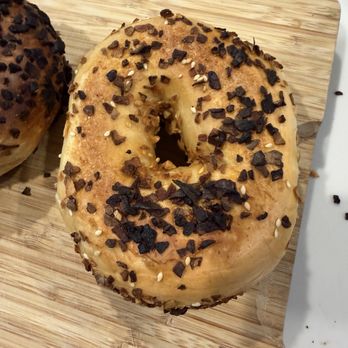 Inglorious Bagels & Coffee - Onion bagel - Bagels Near Me - Carlsbad, California Inglorious Bagels & Coffee - Onion bagel - Bagels Near Me - Carlsbad, California