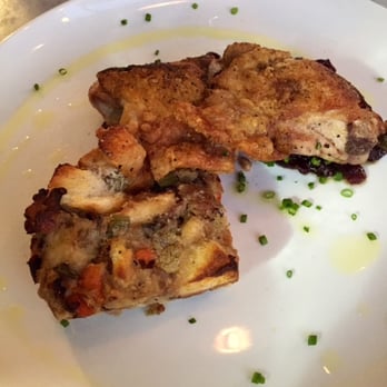 Mignonette - Thanksgiving style chicken and stuffing - New American Near Me - Miami, Florida Mignonette - Thanksgiving style chicken and stuffing - New American Near Me - Miami, Florida