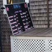 Photo of Back Door Donuts - Oak Bluffs, MA, United States. Menu
