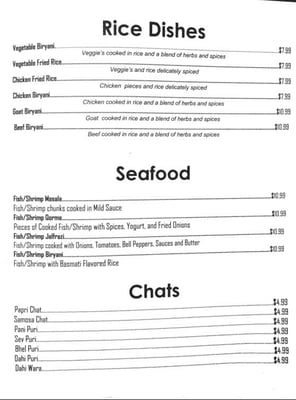 Menu photo 5 Shalamar Restaurant Webster, TX