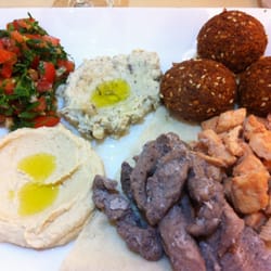 Le Roi Falafel - L'assiette dégustation