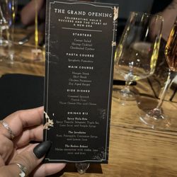 Raval Steakhouse - Specialized menu