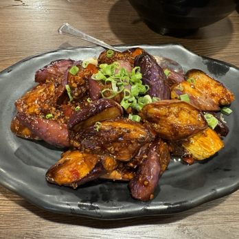 Chou's Kitchen - C12. Stir-Fry Eggplant and Minced Pork with garlic sauce. - Chinese Near Me - Chandler, Arizona