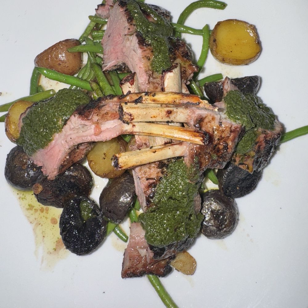 Scratch Bar & Grill - Herb Crusted Colorado Lamb Chops - Bars Near Me - New Rochelle, New York Scratch Bar & Grill - Herb Crusted Colorado Lamb Chops - Bars Near Me - New Rochelle, New York