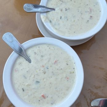 Grotto Fish Market - Clam chowder - Seafood Near Me - Monterey, California
