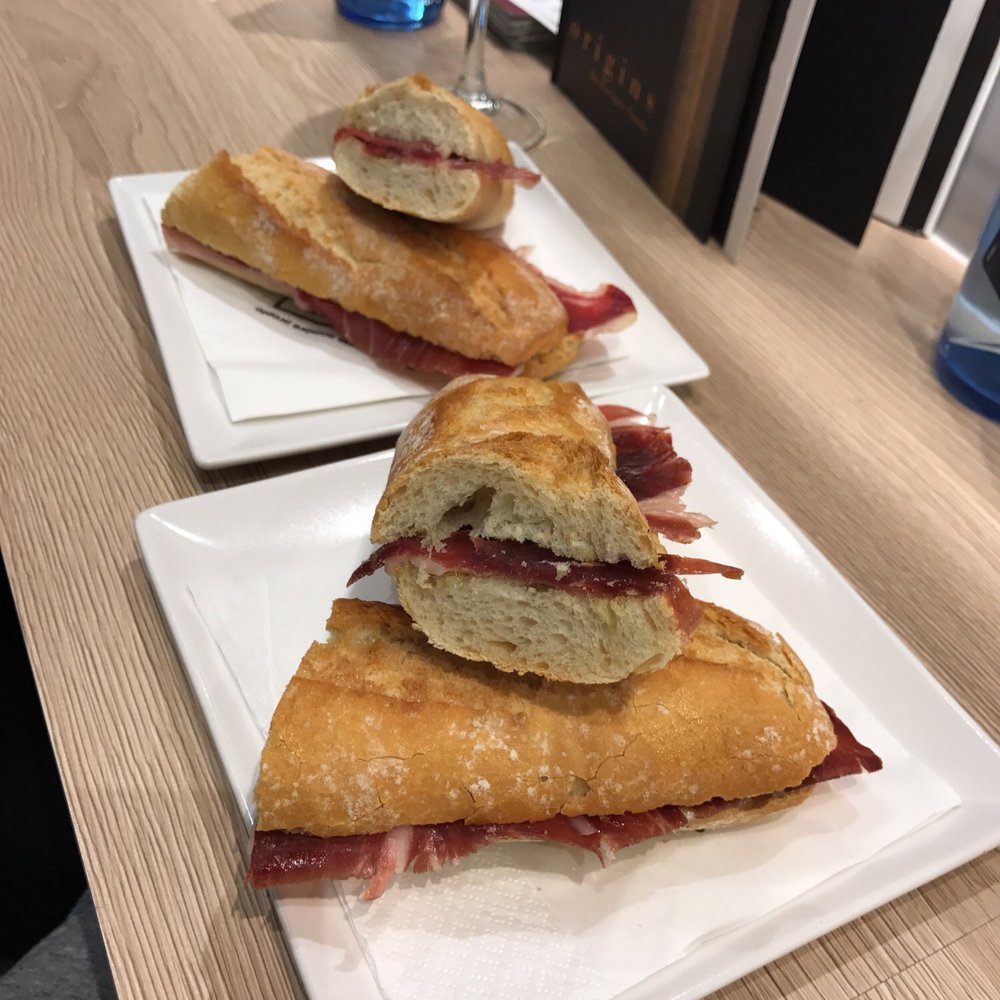 Enrique Tomas - Sandwich of ham iberico - Spanish Near Me - Madrid, M Enrique Tomas - Sandwich of ham iberico - Spanish Near Me - Madrid, M