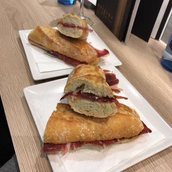 Enrique Tomas - Sandwich of ham iberico - Spanish Near Me - Madrid, M Enrique Tomas - Sandwich of ham iberico - Spanish Near Me - Madrid, M