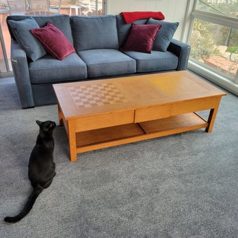 America's Best Flooring - Family room with newly laid Mohawk Splendid Character pet-friendly carpet. - Flooring Near Me - San Diego, California America's Best Flooring - Family room with newly laid Mohawk Splendid Character pet-friendly carpet. - Flooring Near Me - San Diego, California